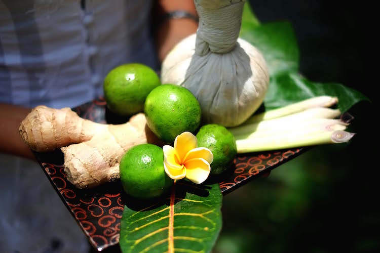 Thai Herbal COmpress Dewi Sri Ubud Spa Ayung Resort