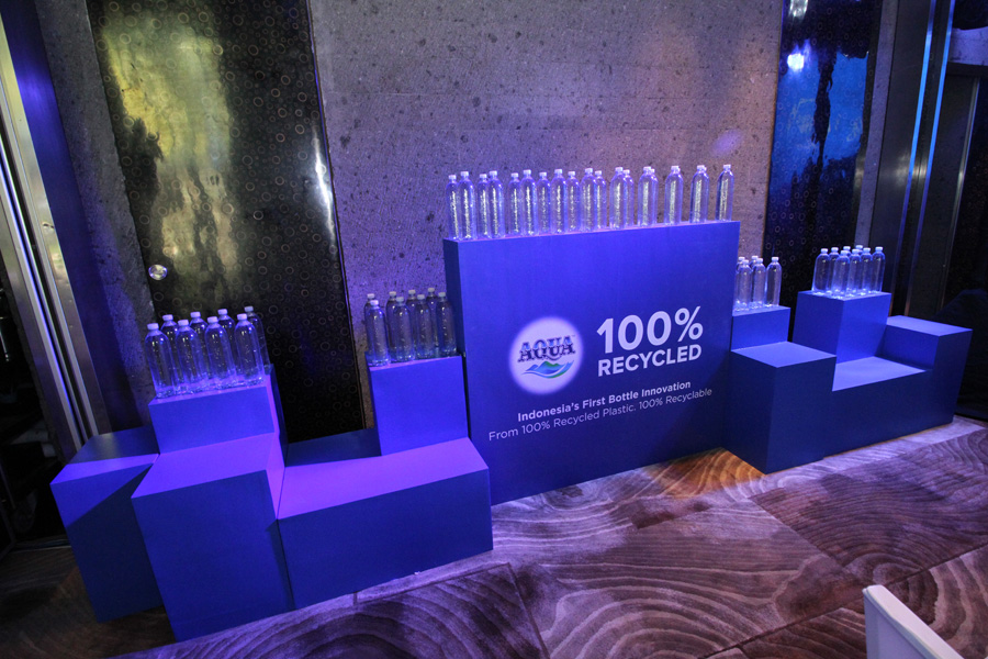 Water Company AQUA Introduces 100% Recycled Plastic Bottles to Bali 3