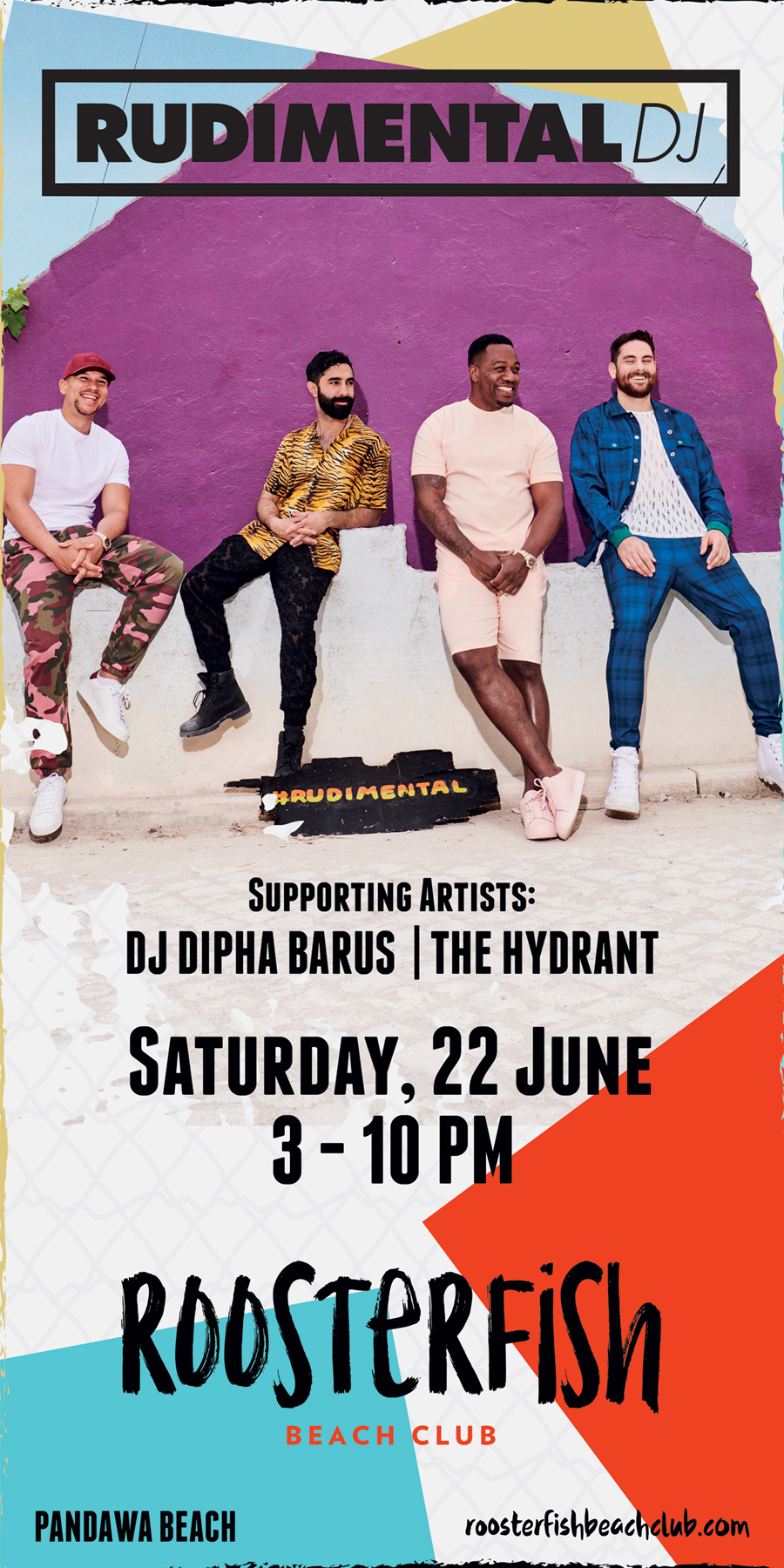 Roosterfish Beach Club Presents Rudimental Now Bali