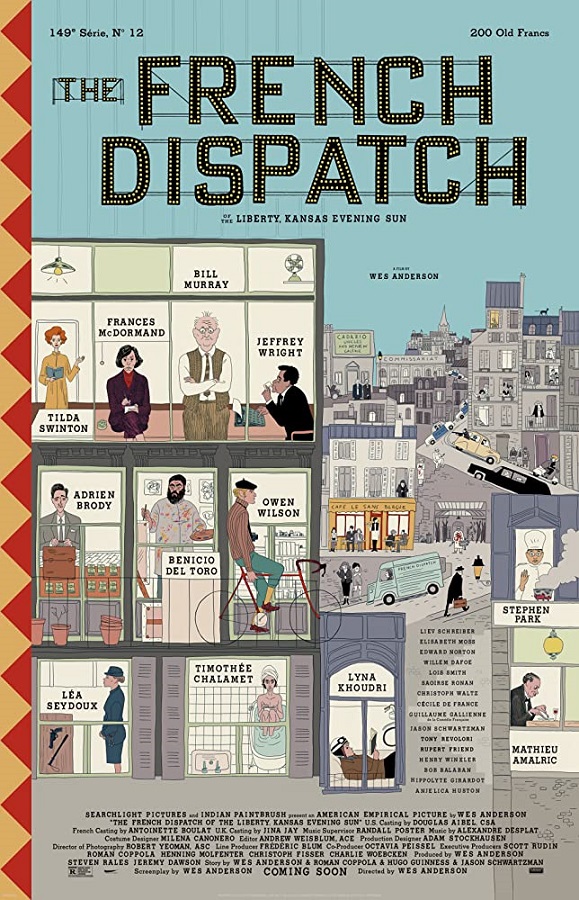 Upcoming Films - The French Dispatch