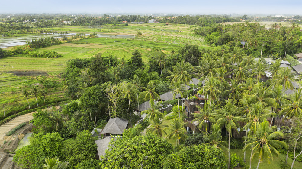 Nirjhara Resort Bali -  Aerial Image