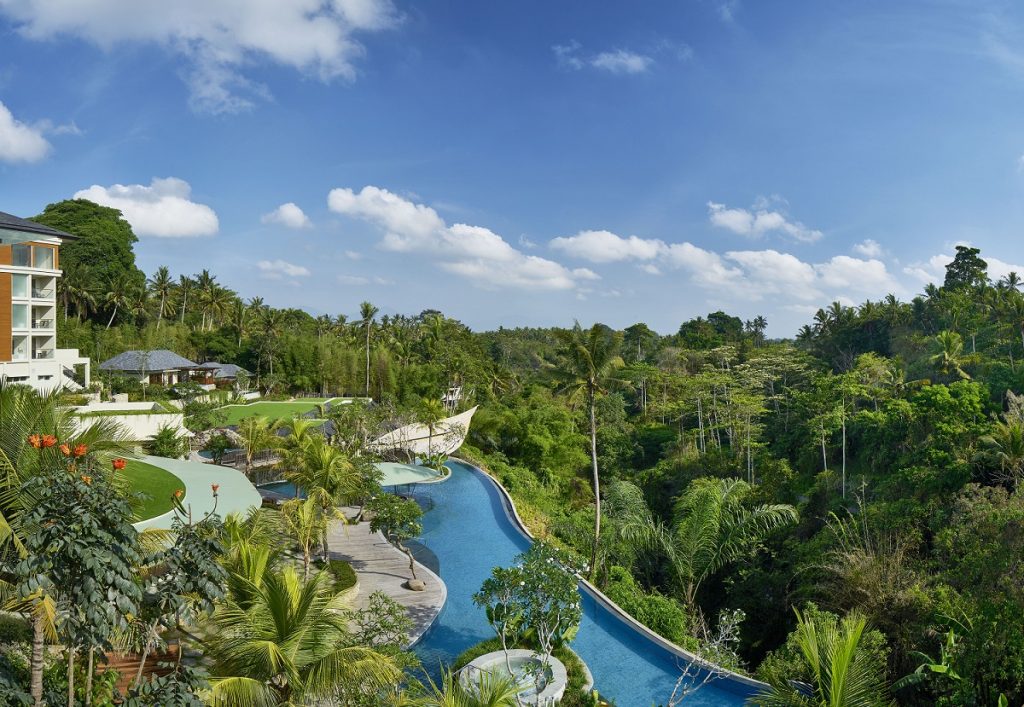 DPSWR_Westin Ubud Preopening _pool with forest 1