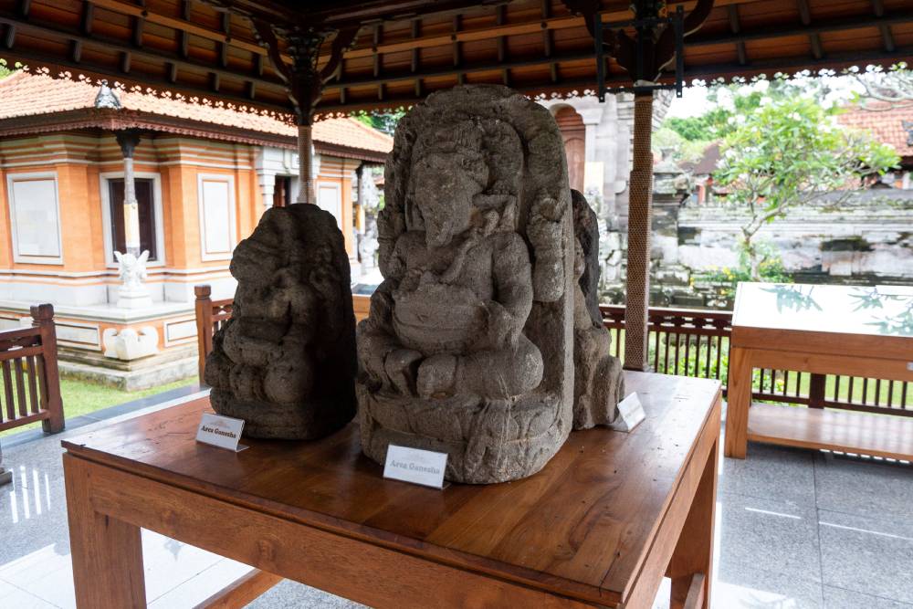 statute of Ganesha at Museum Gedong Arca