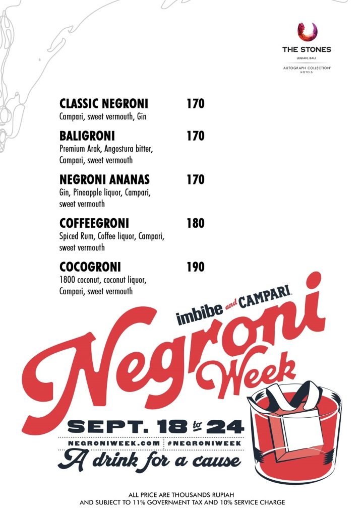 The Stones Negroni Week 2