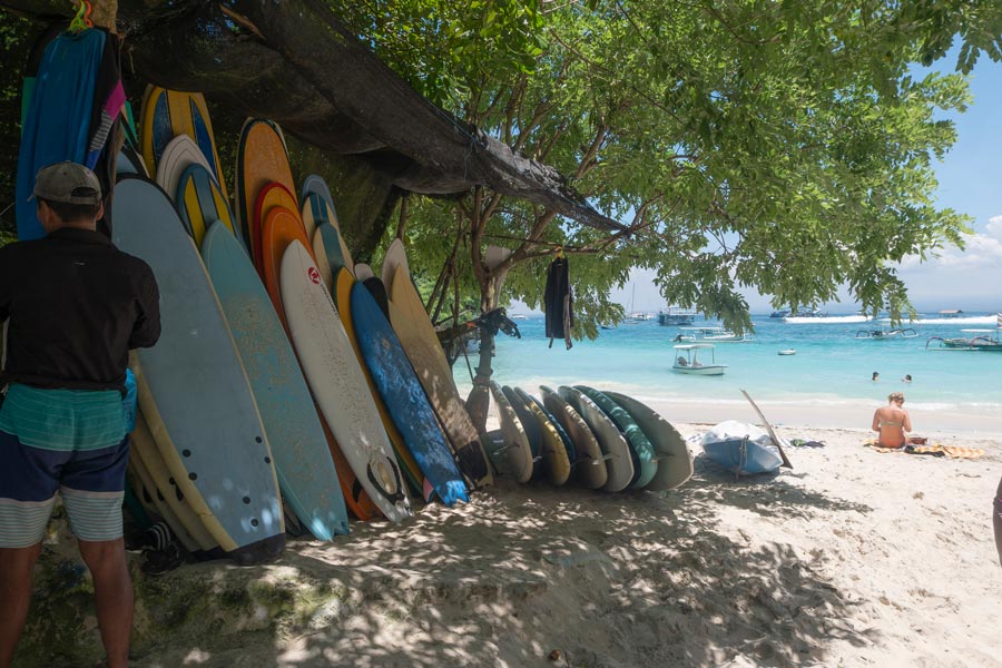 Lago Beach Cafe Nusa Lembongan Song Lambung Beach