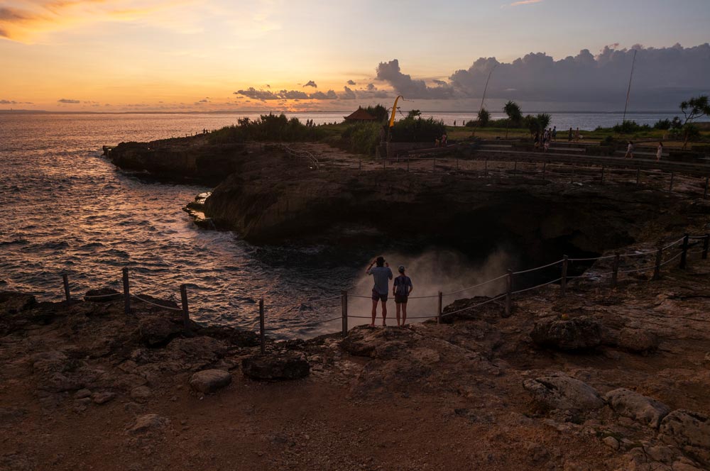 Sunset at Devil's Tear, Nusa Lembongan