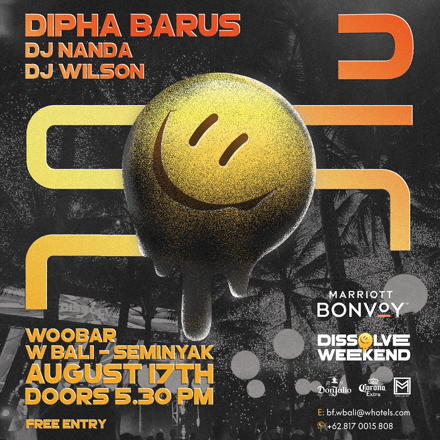 Dissolve Weekend at Woobar, W Bali - Seminyak