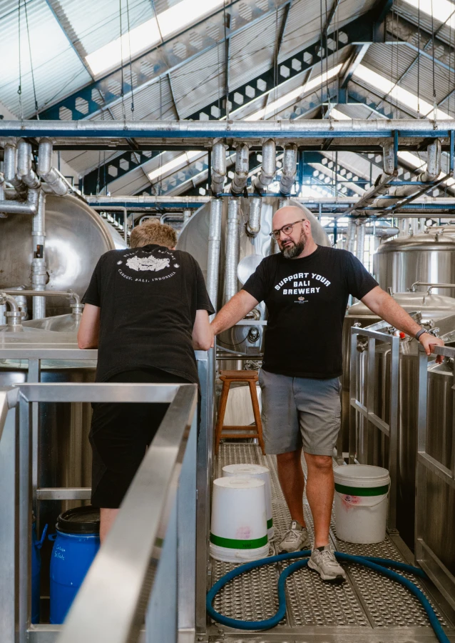 Making Beer in Bali Michael King Island Brewing