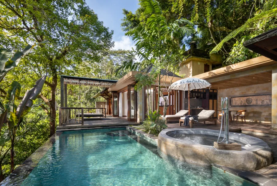 Royal Pool Villa - The Kayon Jungle Resort Ubud Bali