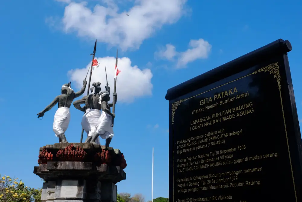 Lapangan Puputan Badung Denpasar History