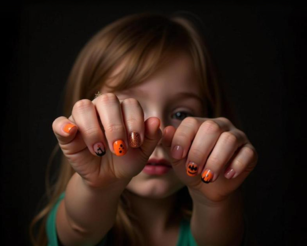 Heavenly Spa - Halloween Kids Nail Art_IGS