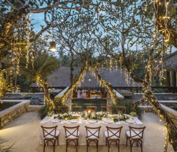 COMO Resorts Bali Festive - COMO Shambhala Estate private dinner