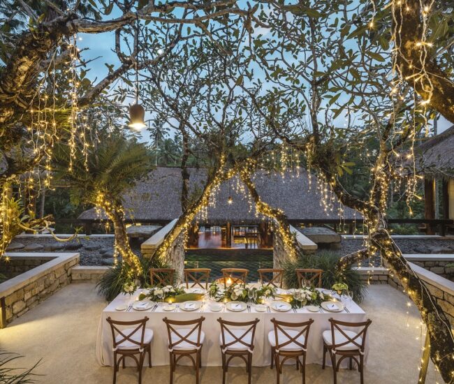 COMO Resorts Bali Festive - COMO Shambhala Estate private dinner