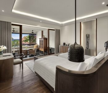 InterContinental Bali Sanur Resort - Junior Suite Twin Ocean View Bedroom