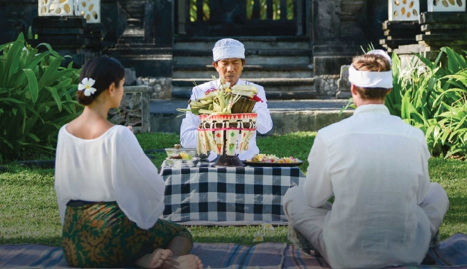 The Laguna - Balinese Blessing Ceremony