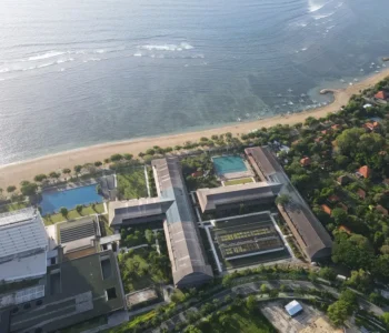 The Meru Sanur Aerial