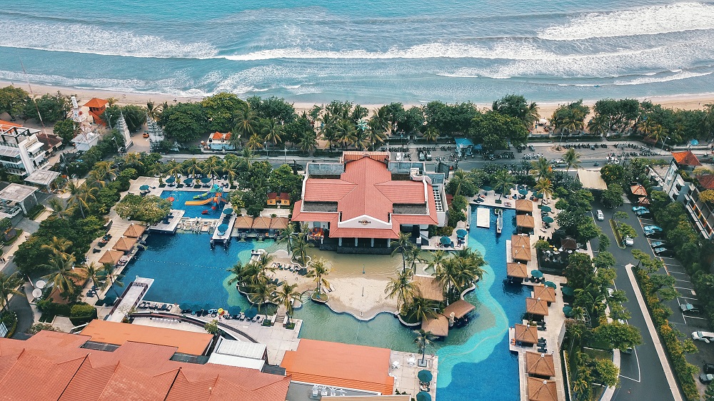 Hard Rock Hotel Bali Aerial